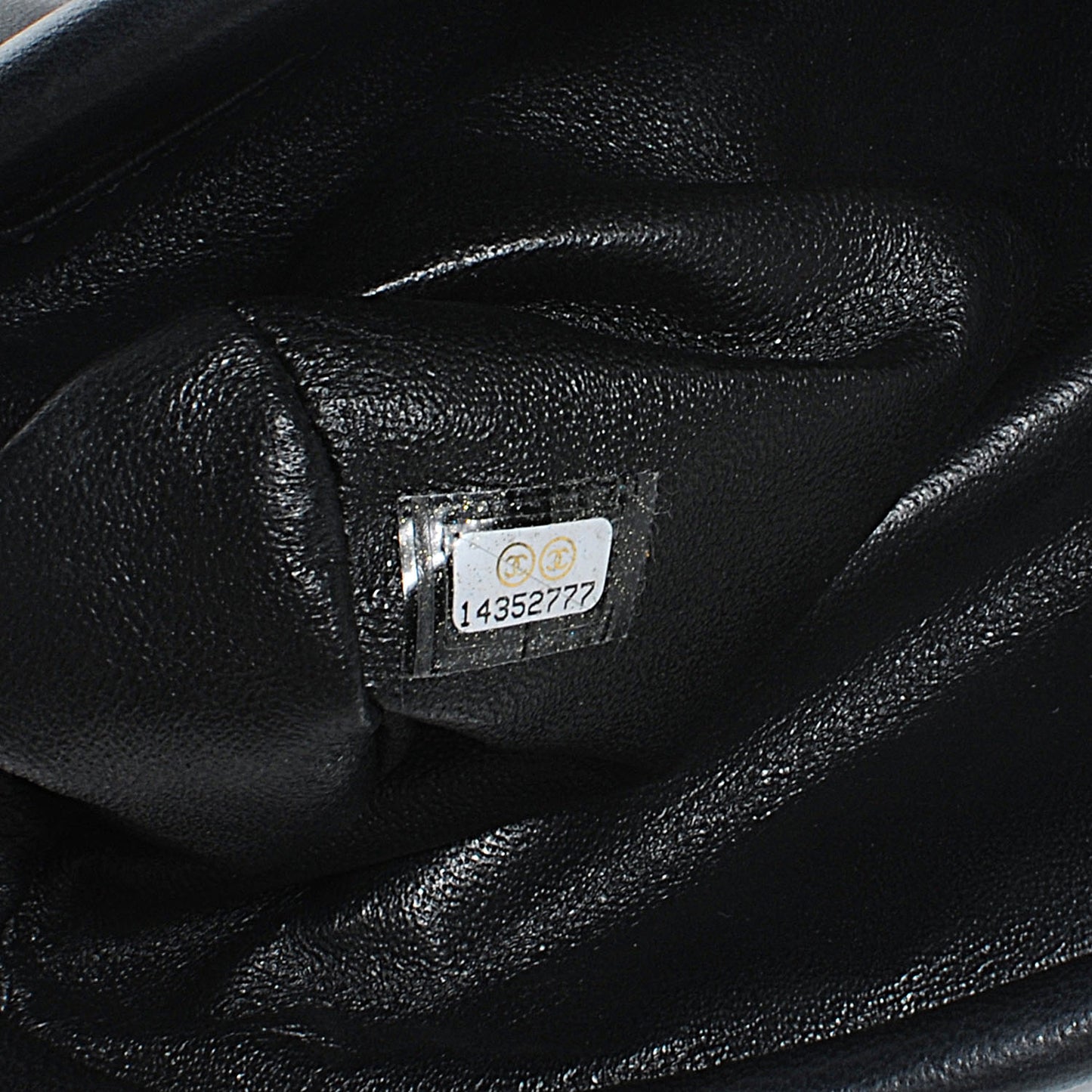 Lambskin Quilted Timeless Clutch Black