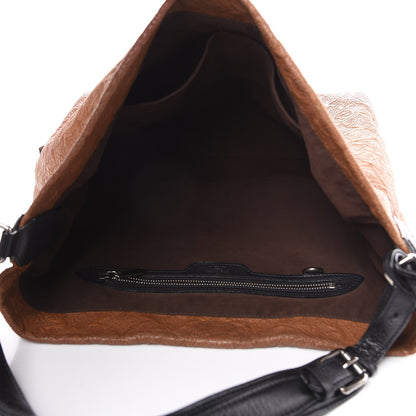 Louis Vuitton Lambskin Antheia Hobo PM Caramel 5 of 15