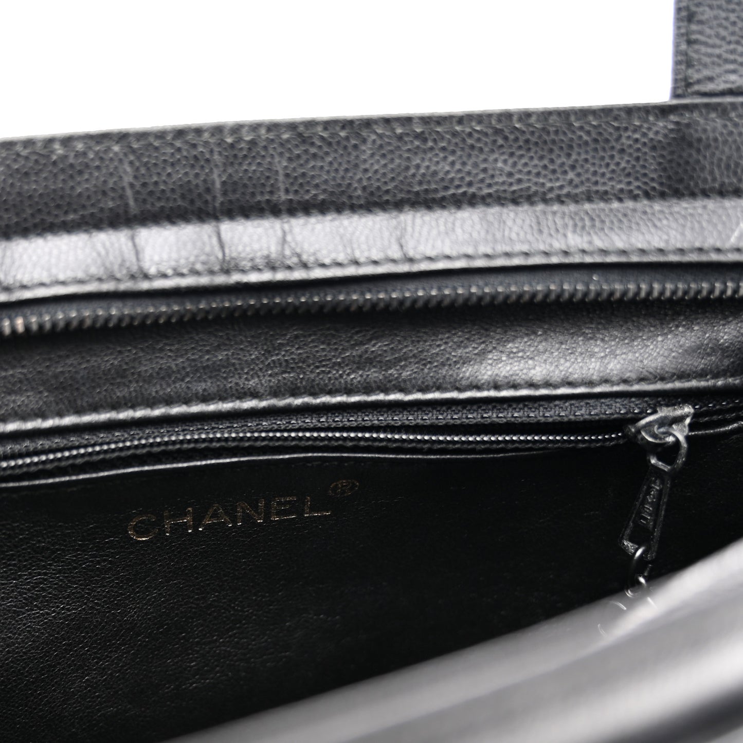 Caviar CC Shoulder Bag So Black