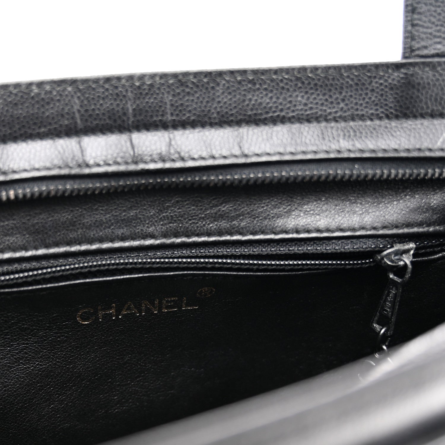 Chanel Caviar CC Shoulder Bag So Black 6 of 10