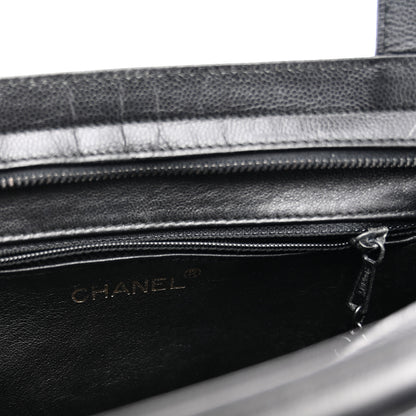 Chanel Caviar CC Shoulder Bag So Black 6 of 10