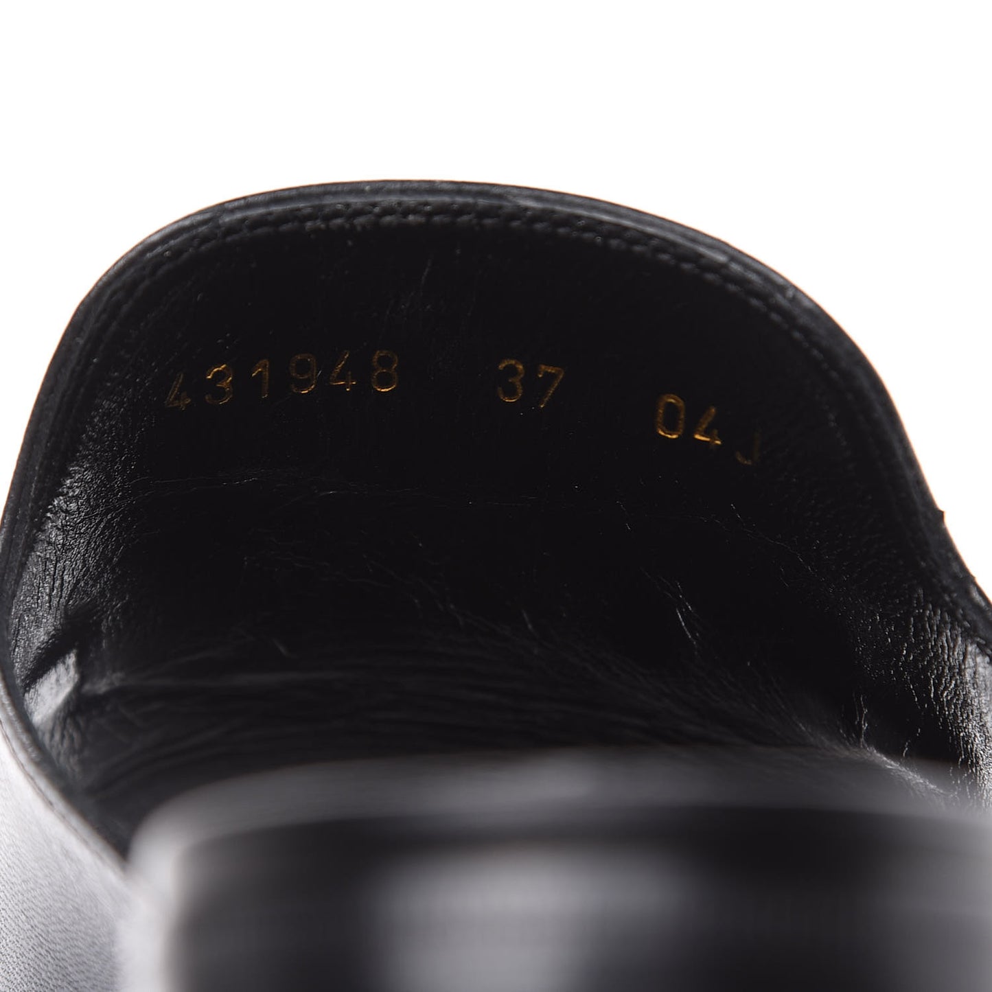 Malaga Kid Horsebit Slide Sandals 37.5 Black