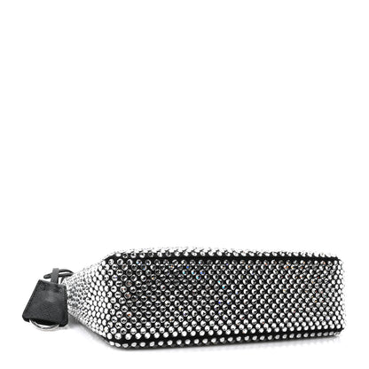 Prada Satin Crystal Mini Re-Edition 2000 Bag Cristal 4 of 10