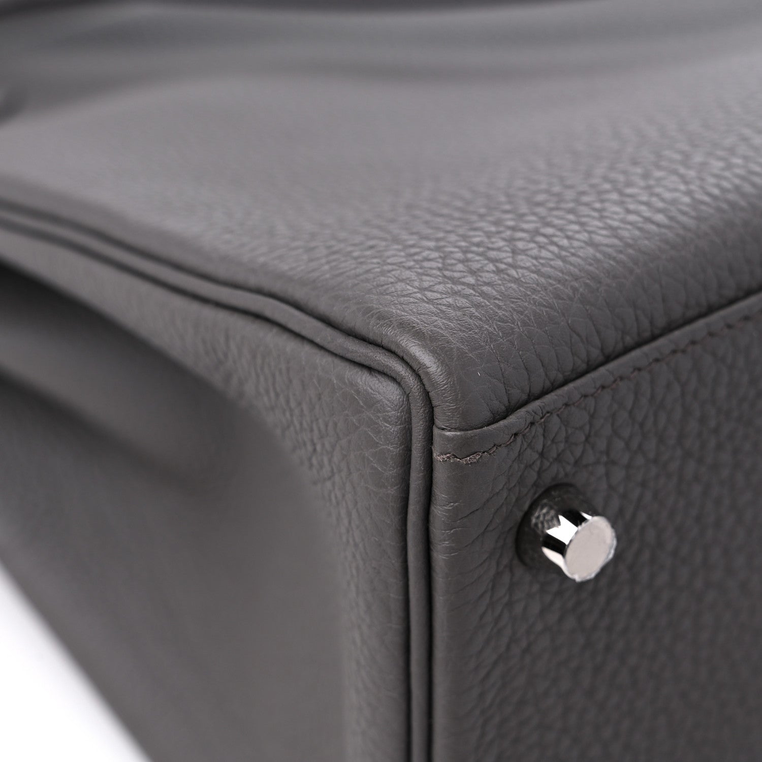 Hermes Togo Kelly Retourne 32 Etain 10 of 12