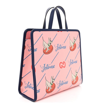 Gucci Coated Canvas Interlocking G The Jetsons Childrens Tote  Pink Multicolor 3 of 10