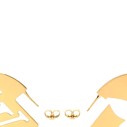 Louis Vuitton Perfect Match Earrings Gold Silver 4 of 5