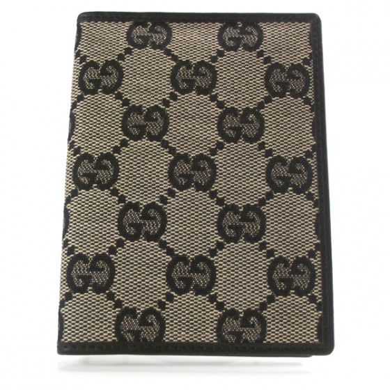GG Monogram Card Case Navy