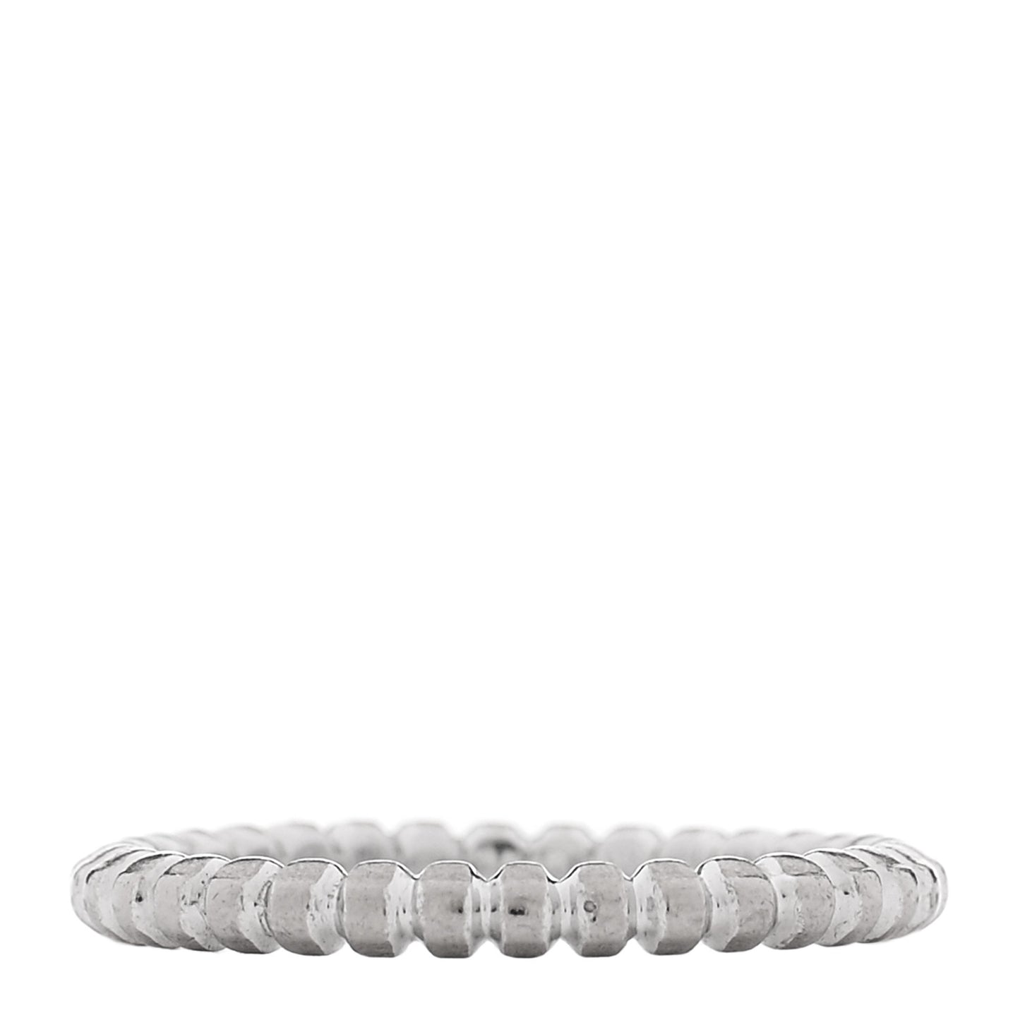 18K White Gold Small Perlee Ring 47 4