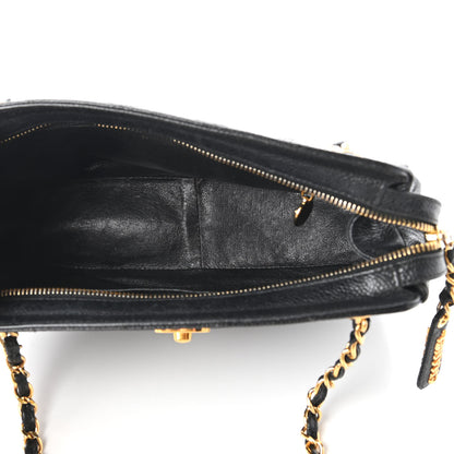 Chanel Caviar Quilted Camera Case Black 5 of 10