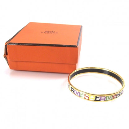 Hermes Enamel Narrow Capitales Bracelet 3 of 5