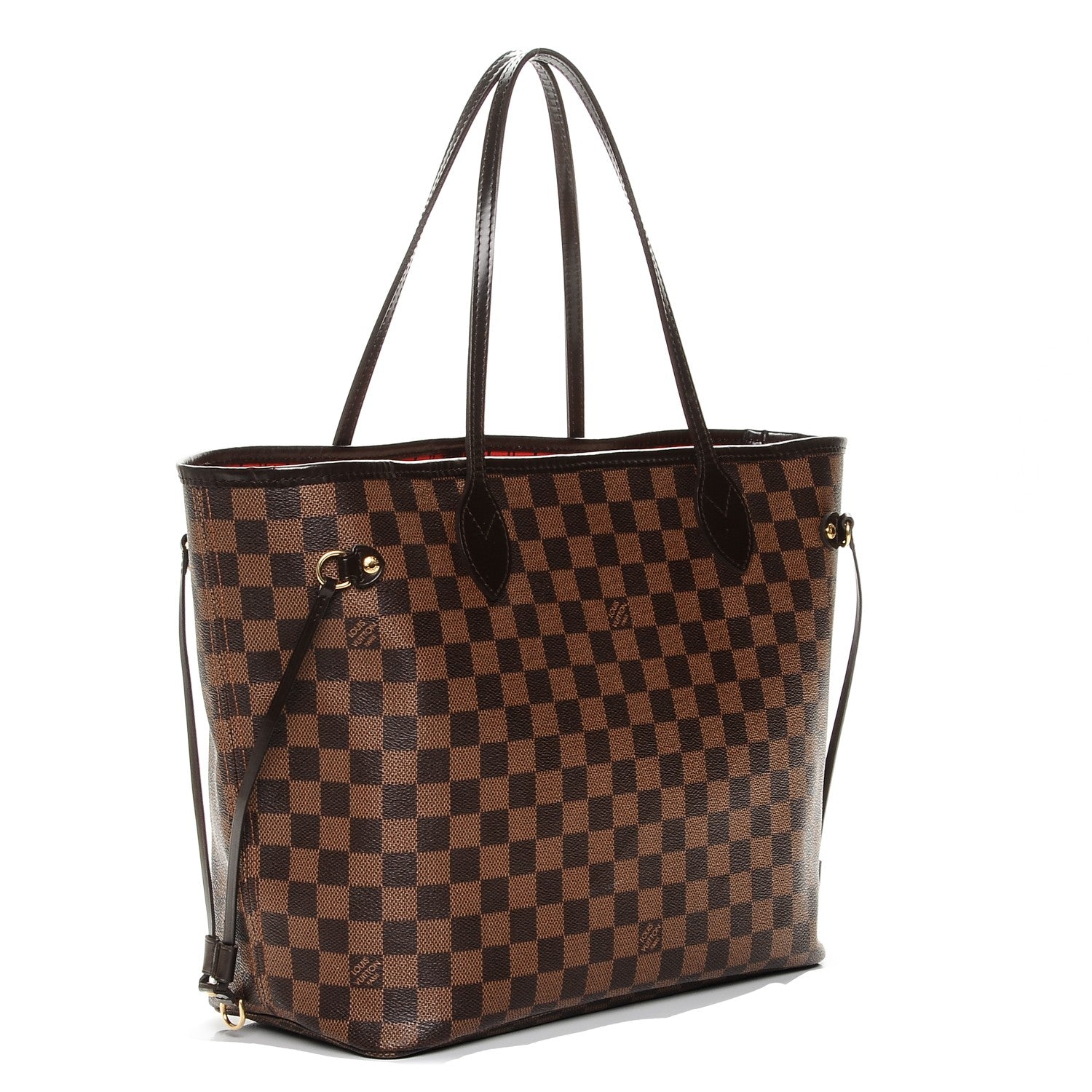 Louis Vuitton Damier Ebene Neverfull MM 3 of 7