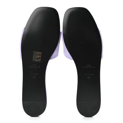 Givenchy Lambskin 4G Flat Sandals 40 Lilac 6 of 9