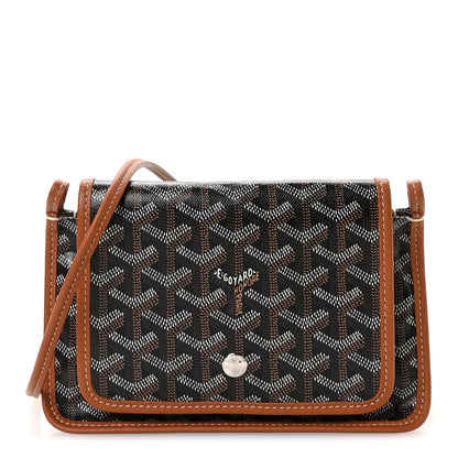 Goyard Goyardine Plumet Wallet Clutch Black Gold 1 of 10