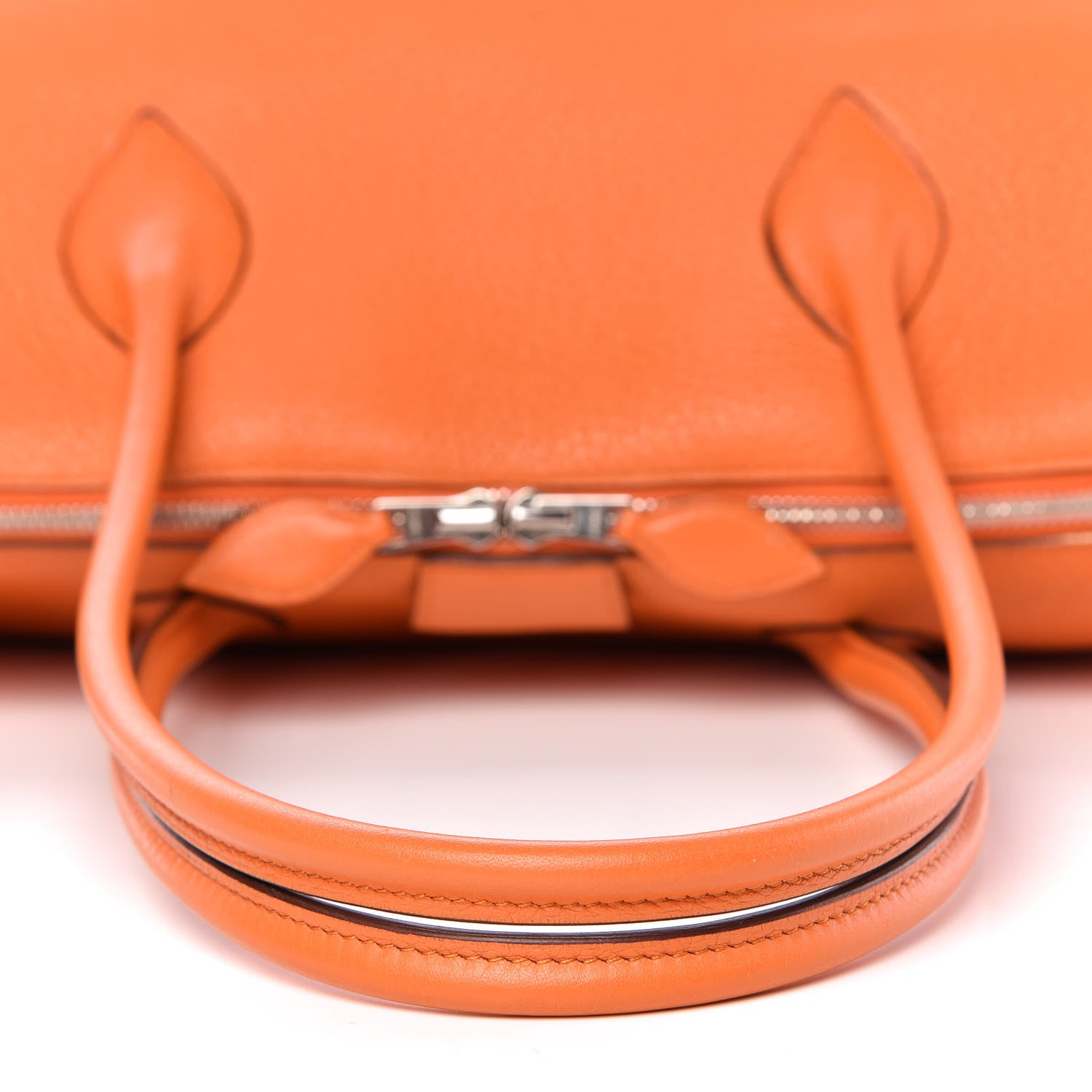 Hermes Taurillon Clemence Paris Bombay 37 Orange 19 of 24