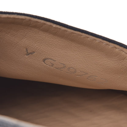 Chanel Lambskin CC Espadrilles 39 Navy 10 of 12
