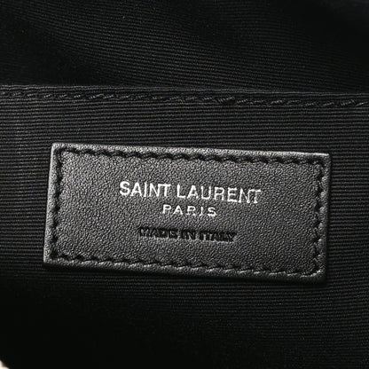 Saint Laurent Patent Calfskin Matelasse Monogram Lou Camera Bag Neon Yellow 6 of 10