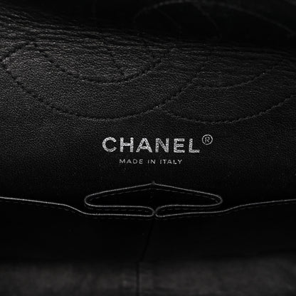Chanel Iridescent Calfskin Quilted 2.55 Reissue 226 Flap Dark Grey 6 of 11