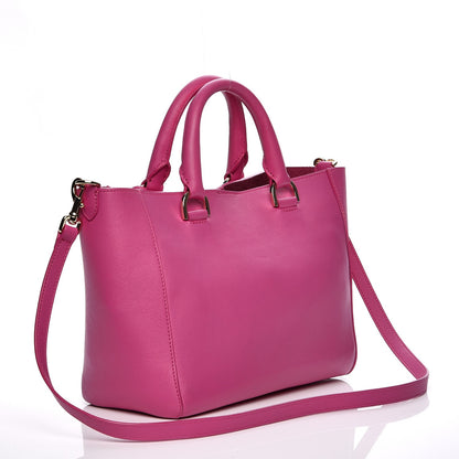 Mulberry Silky Calf Small Willow Tote Fuchsia 4 of 13