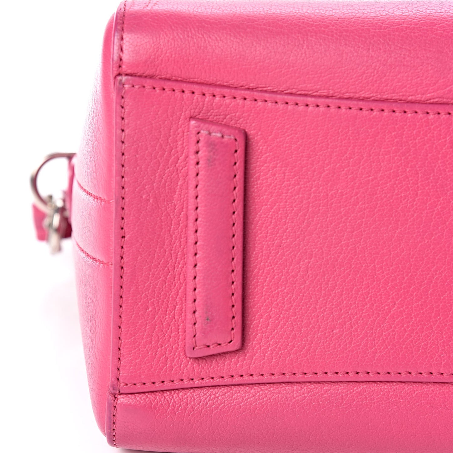 Sugar Goatskin Mini Antigona Magenta