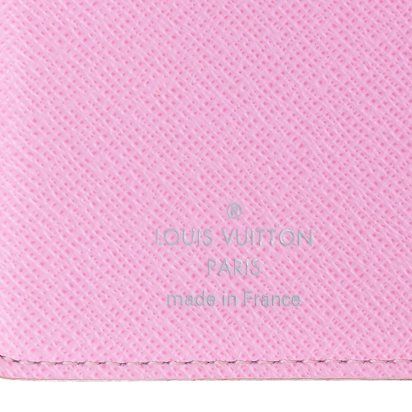 Monogram Multicolor Small Ring Agenda Cover White Litchi
