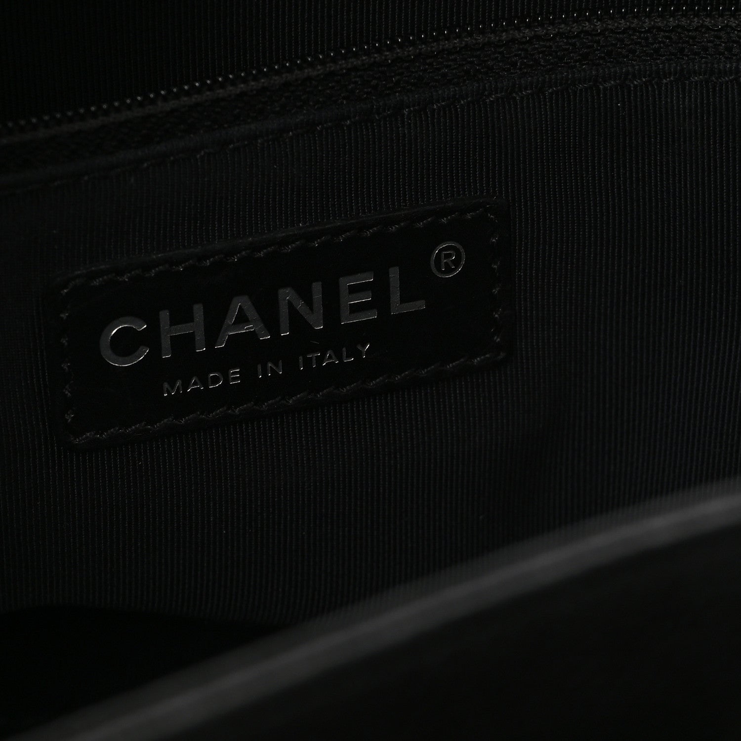 Chanel Calfskin Small Cerf Executive Shopper Tote Black 7 of 13