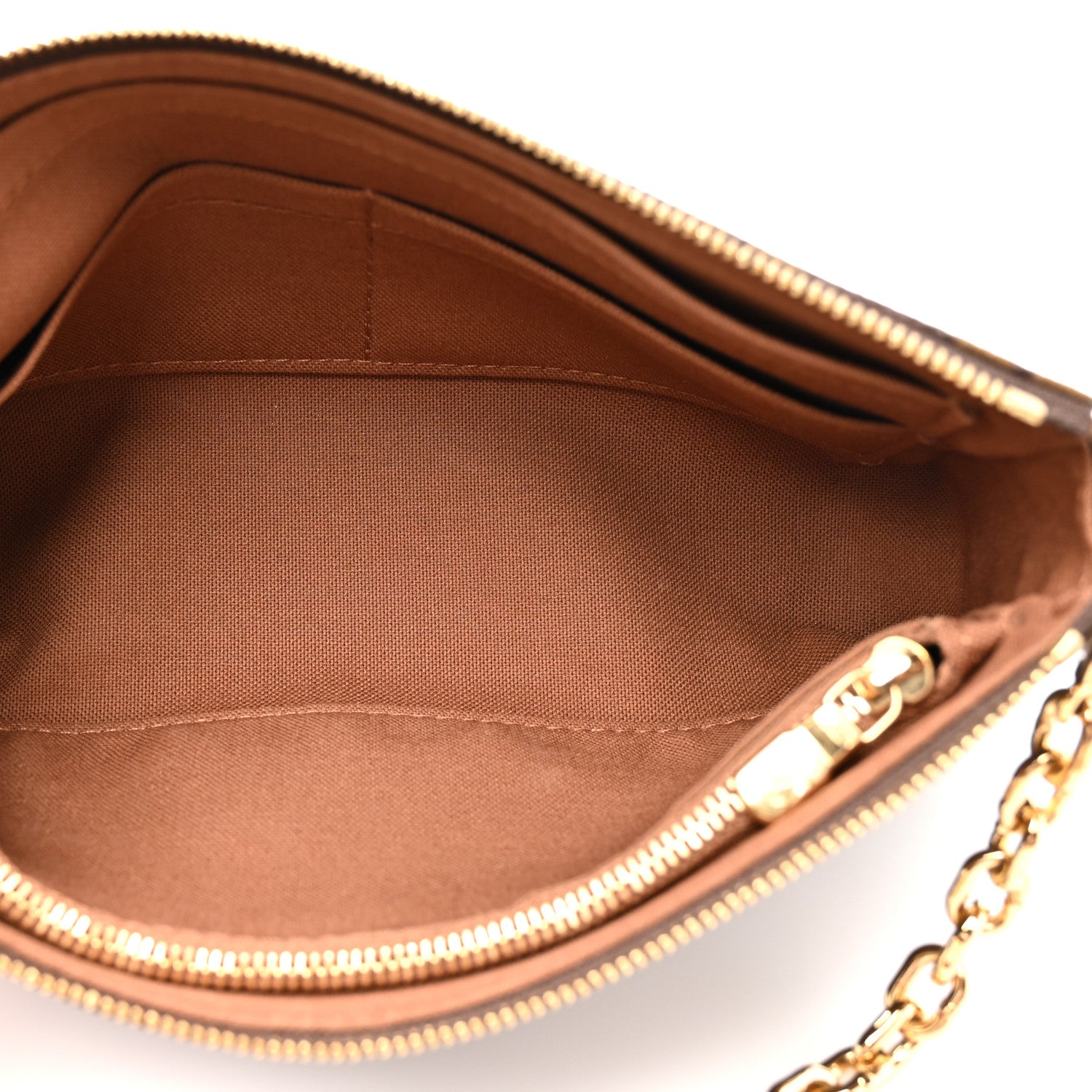 Louis Vuitton Monogram Chain Pochette Accessories 5 of 9