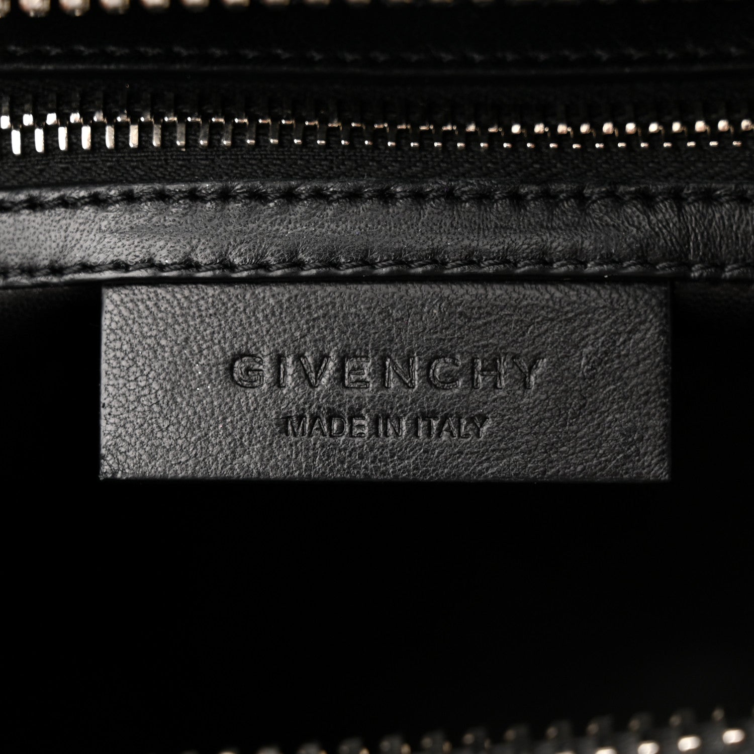 Givenchy Snakeskin Patent Mini Antigona Black 6 of 14