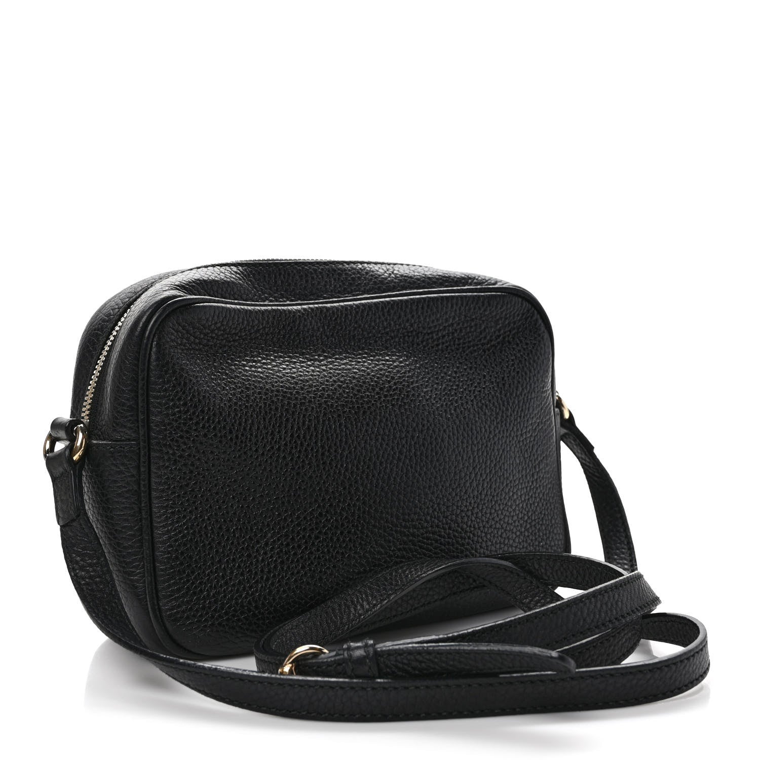 Gucci Pebbled Calfskin Small Soho Disco Bag Black 3 of 11