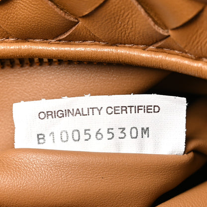 Bottega Veneta Nappa Intrecciato Teen Jodie Hobo Caramel 7 of 10