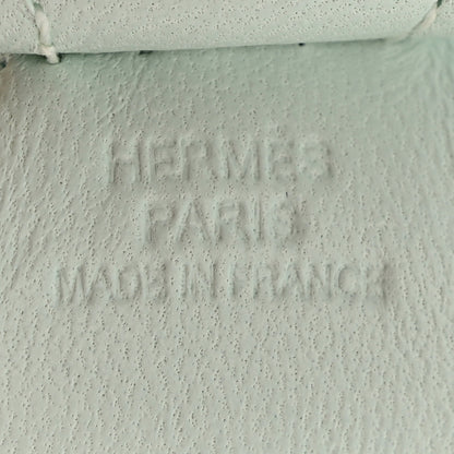 Hermes Milo Lambskin Grigri Rodeo Horse Bag Charm PM Vert Peppermint 3 of 4