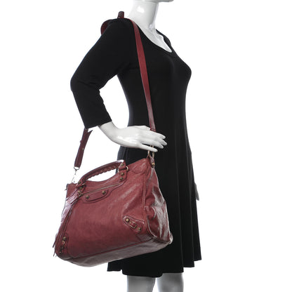 Balenciaga Agneau Giant 12 Gold Hardware Velo Cassis 2 of 25