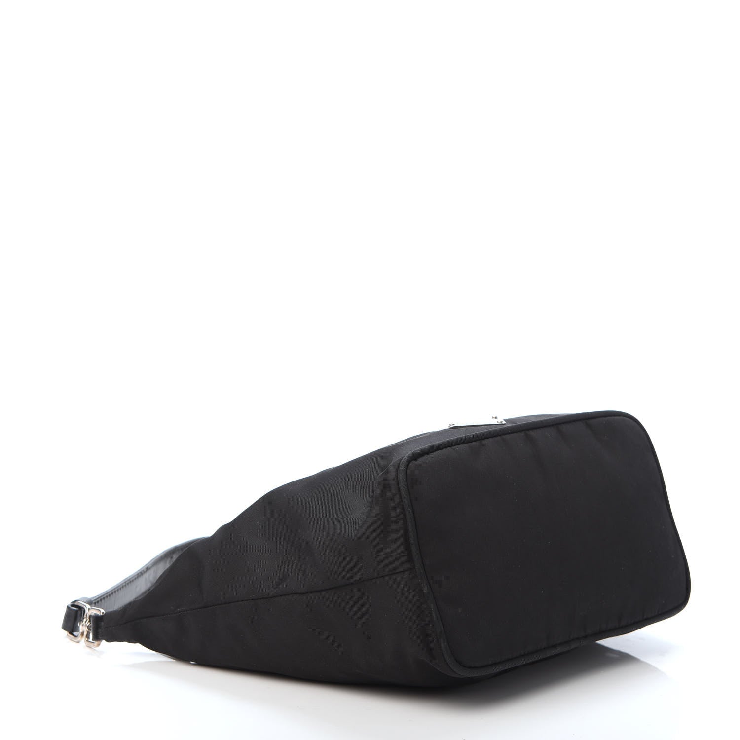Prada Tessuto Nylon Pochette Bag Black 4 of 9