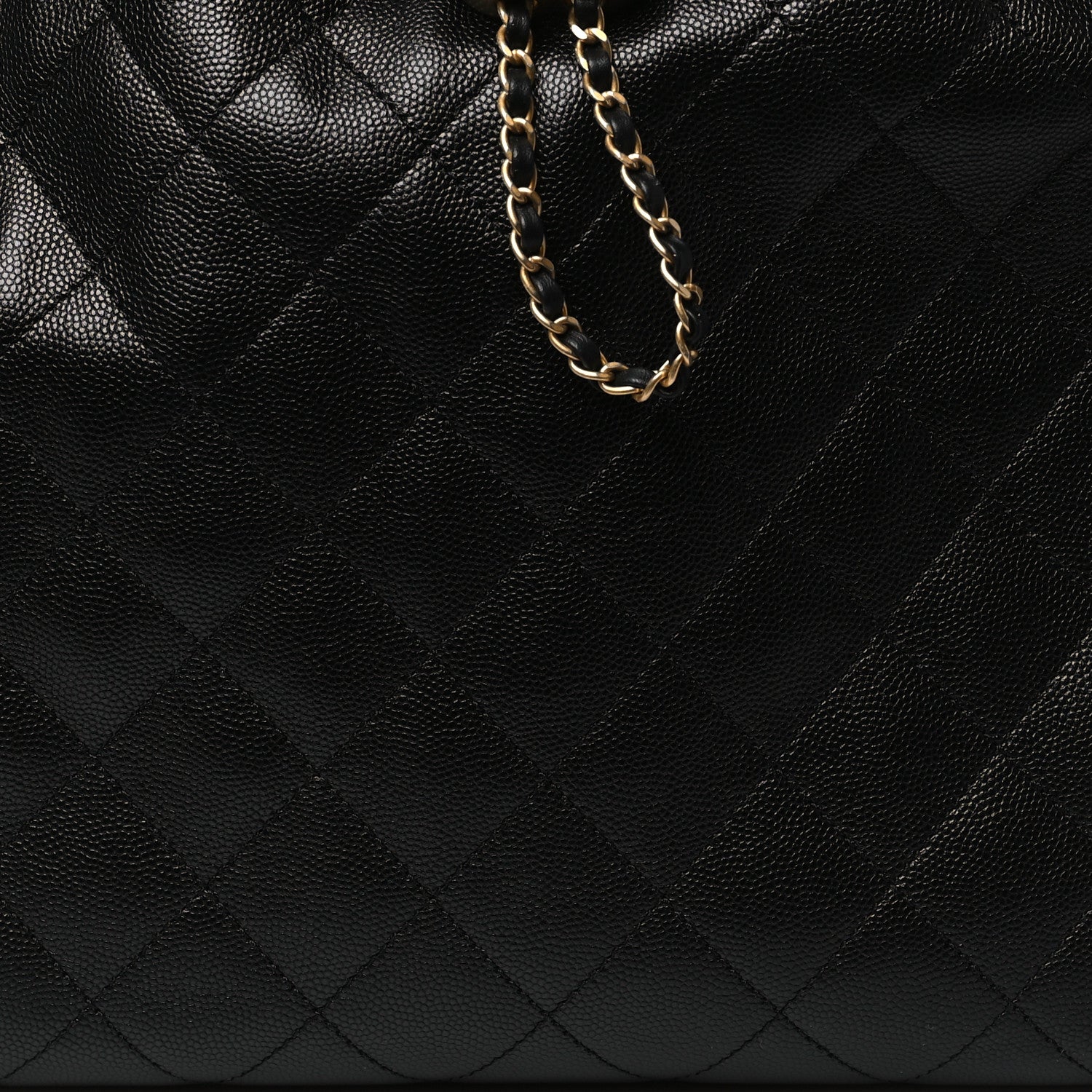 Chanel Caviar Quilted Medium Chanel 25 Handbag Black 9 of 11