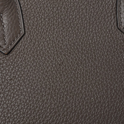 Hermes Togo Birkin 30 Etain 42 of 43