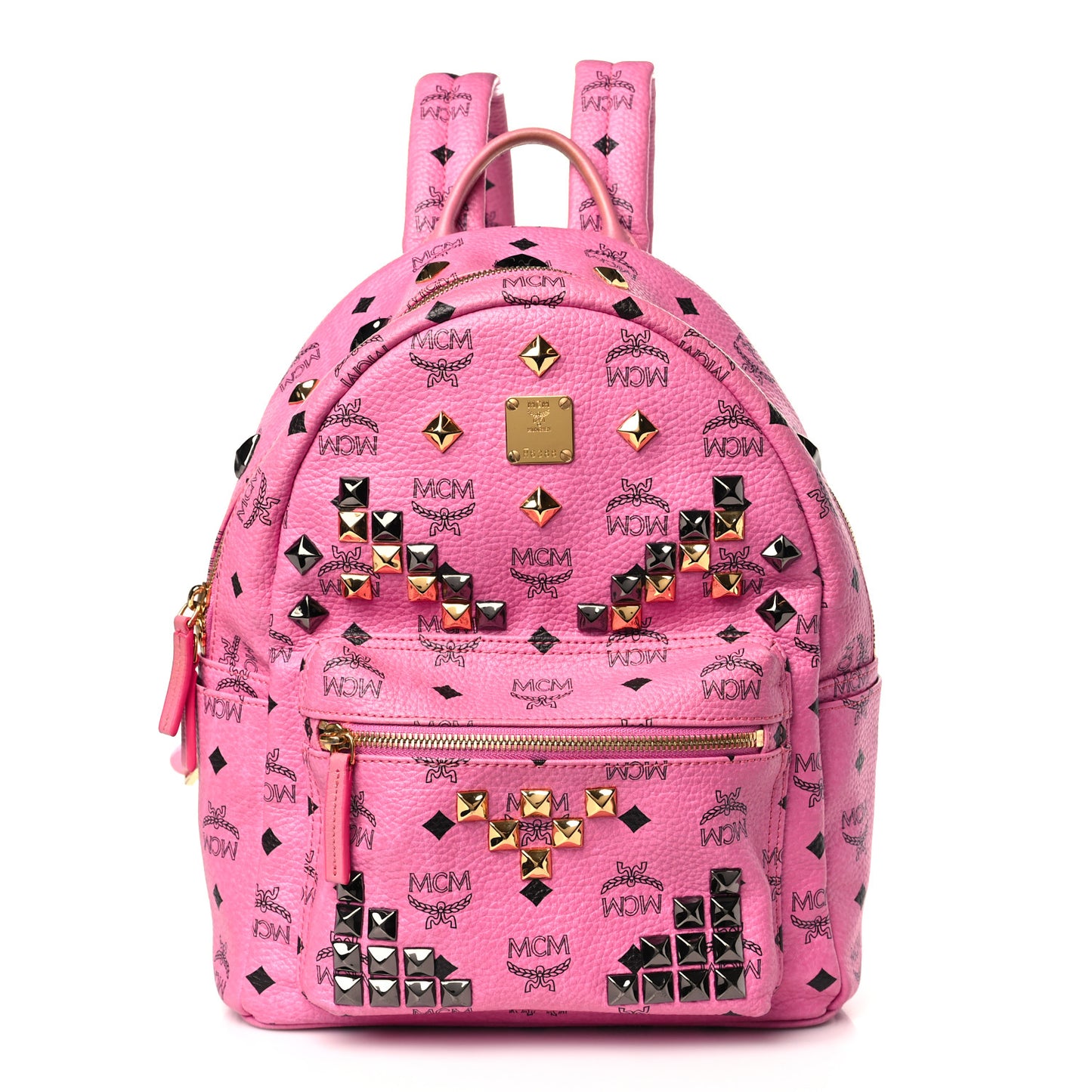 Visetos Studded Small Stark M Backpack Pink