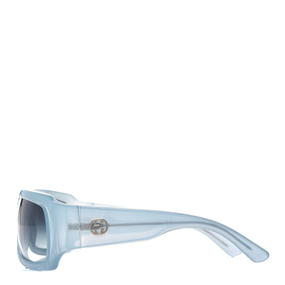 Gucci Acetate Square Frame GG2593S Sunglasses Blue 3 of 7
