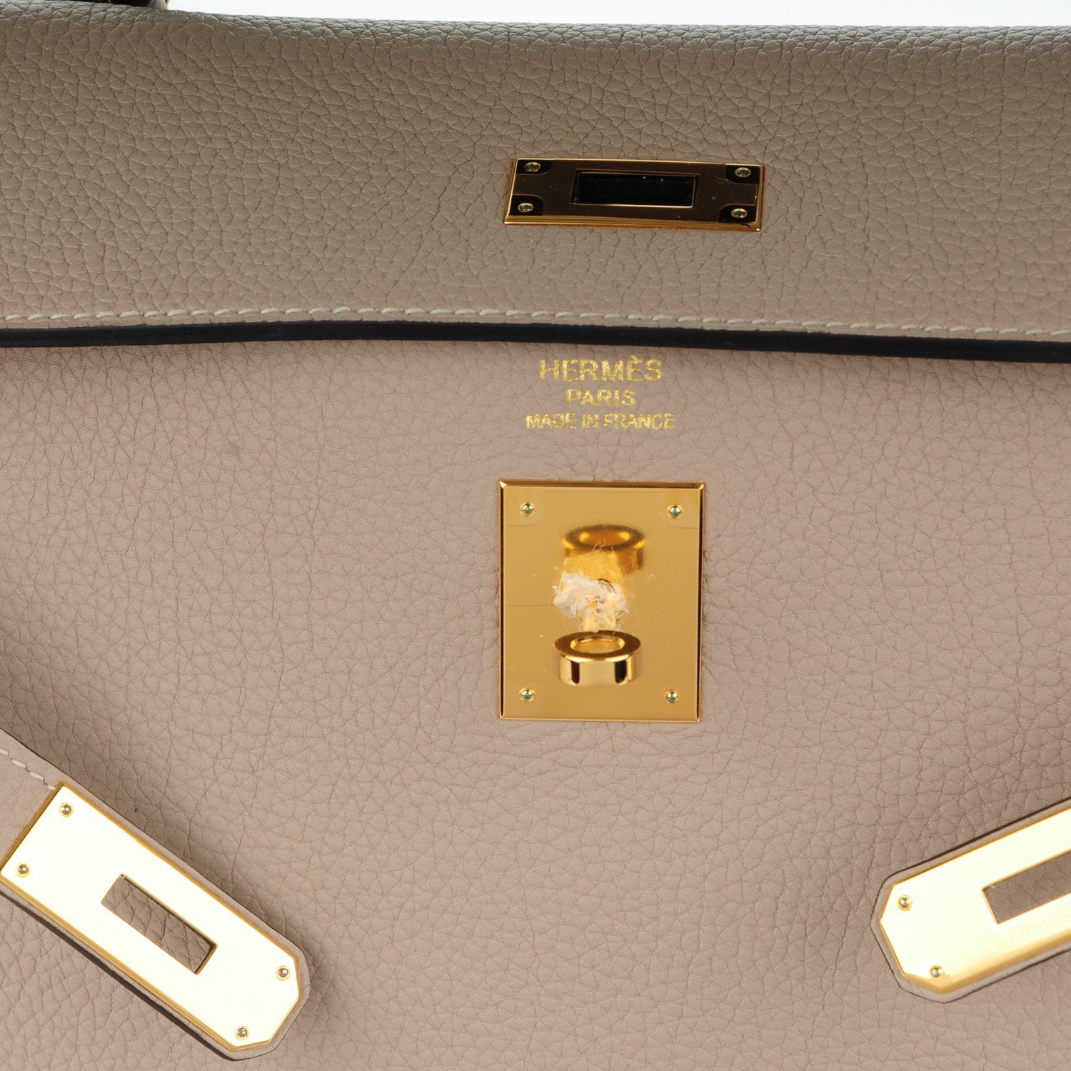 Hermes Togo Kelly Retourne 35 Gris Tourterelle 11 of 26