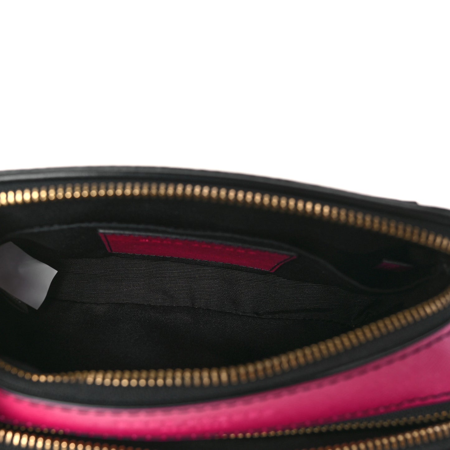 Calfskin Sequin Snapshot Camera Bag Pink