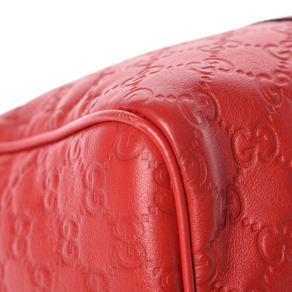 Gucci Guccissima Vitello Tender Medium Joy Boston Sporting Red 11 of 13