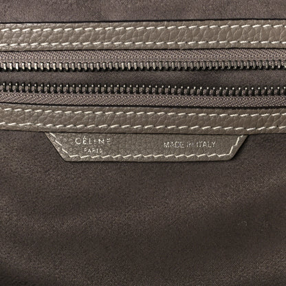 Celine Drummed Calfskin Mini Luggage Bag Souris 5 of 11