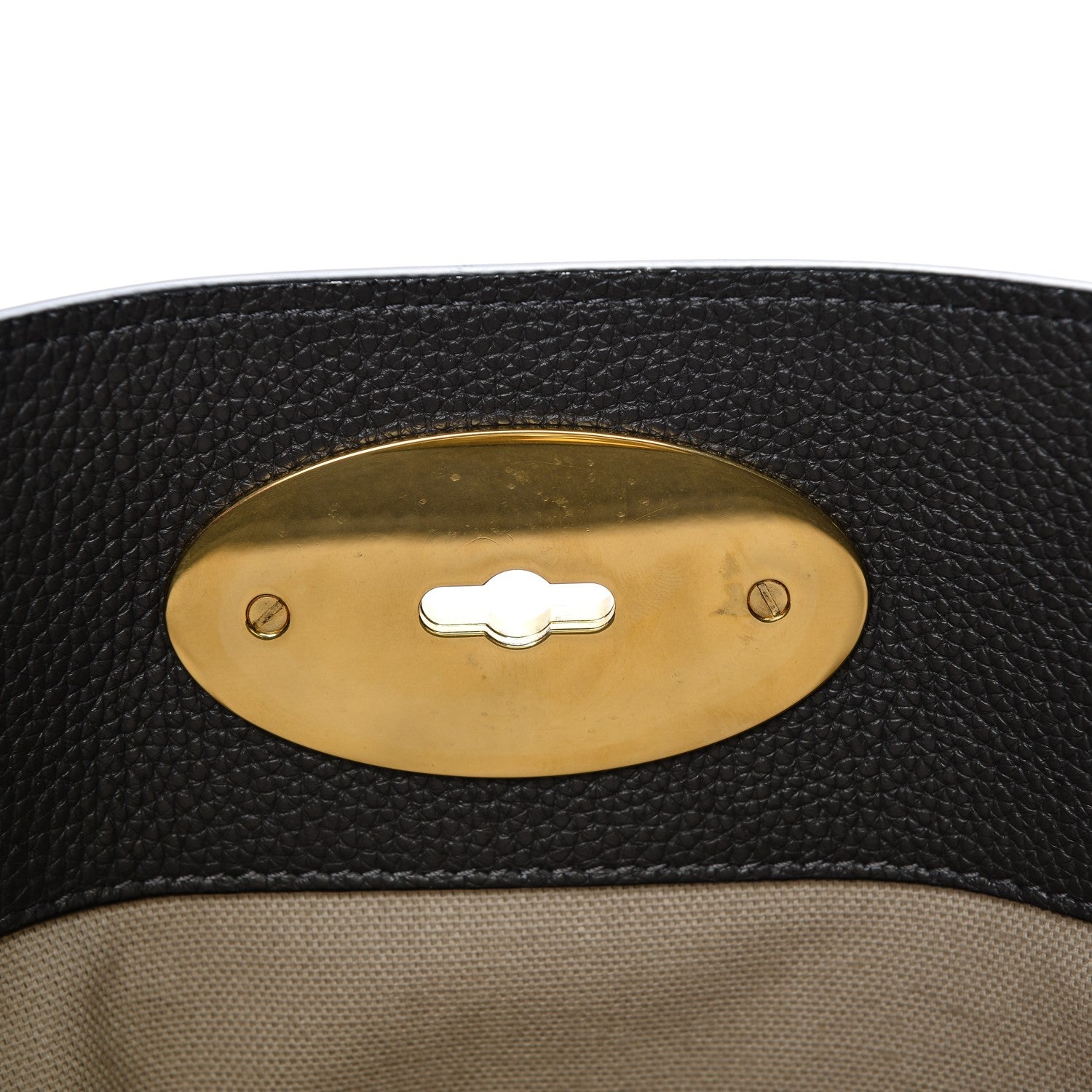 Mulberry Classic Grain Bayswater Double Zip Tote Dark Grey 11 of 12