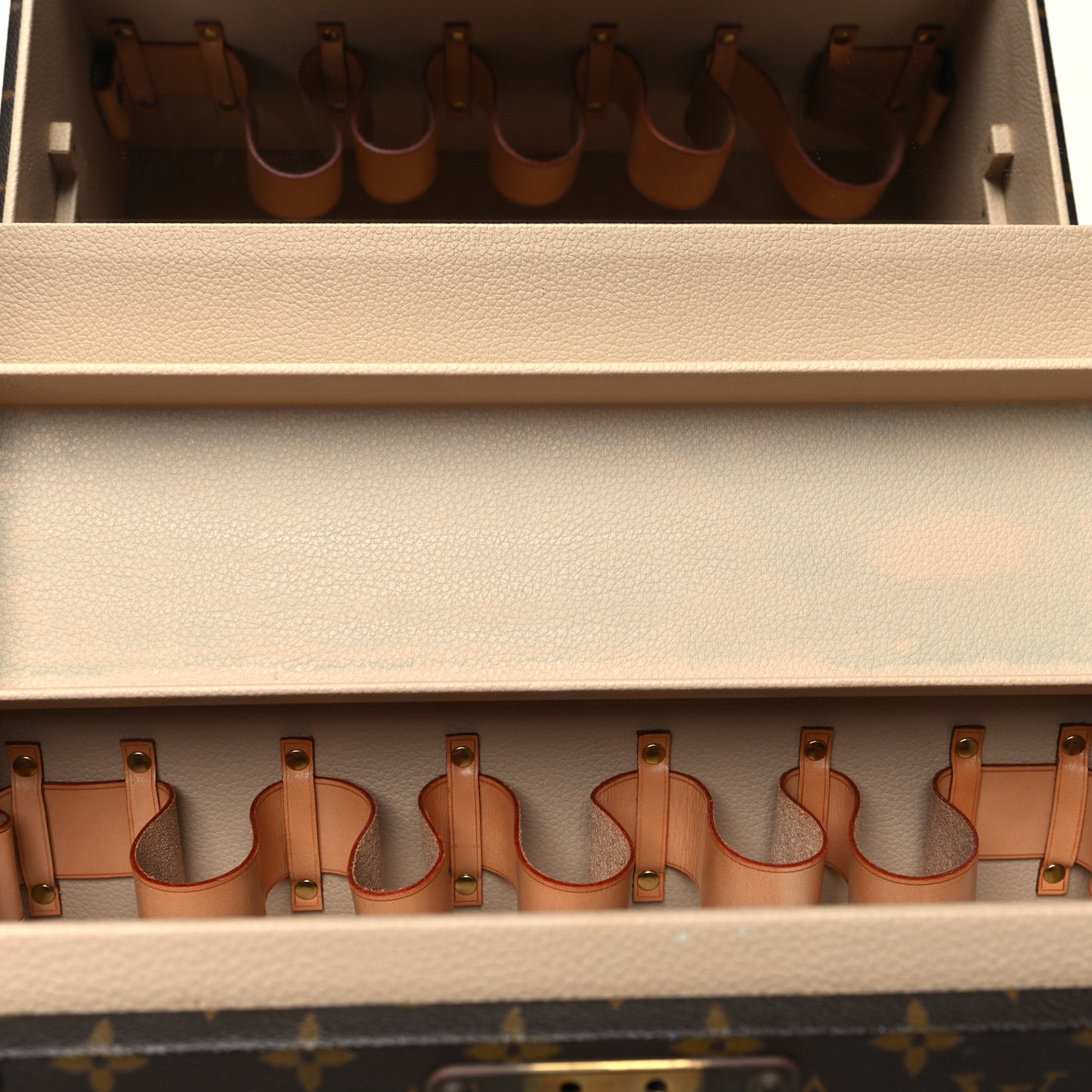 Monogram Boite Bouteilles et Glace Beauty Train Case