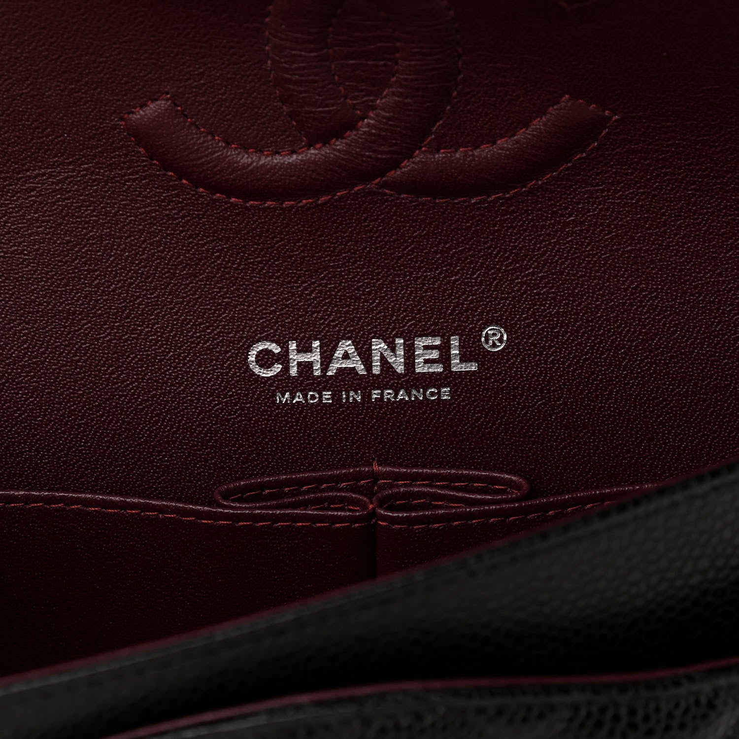 Chanel Caviar Quilted Medium Double Flap Black 6 of 11