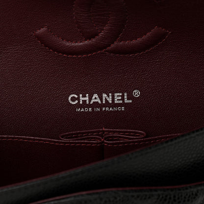 Chanel Caviar Quilted Medium Double Flap Black 6 of 11
