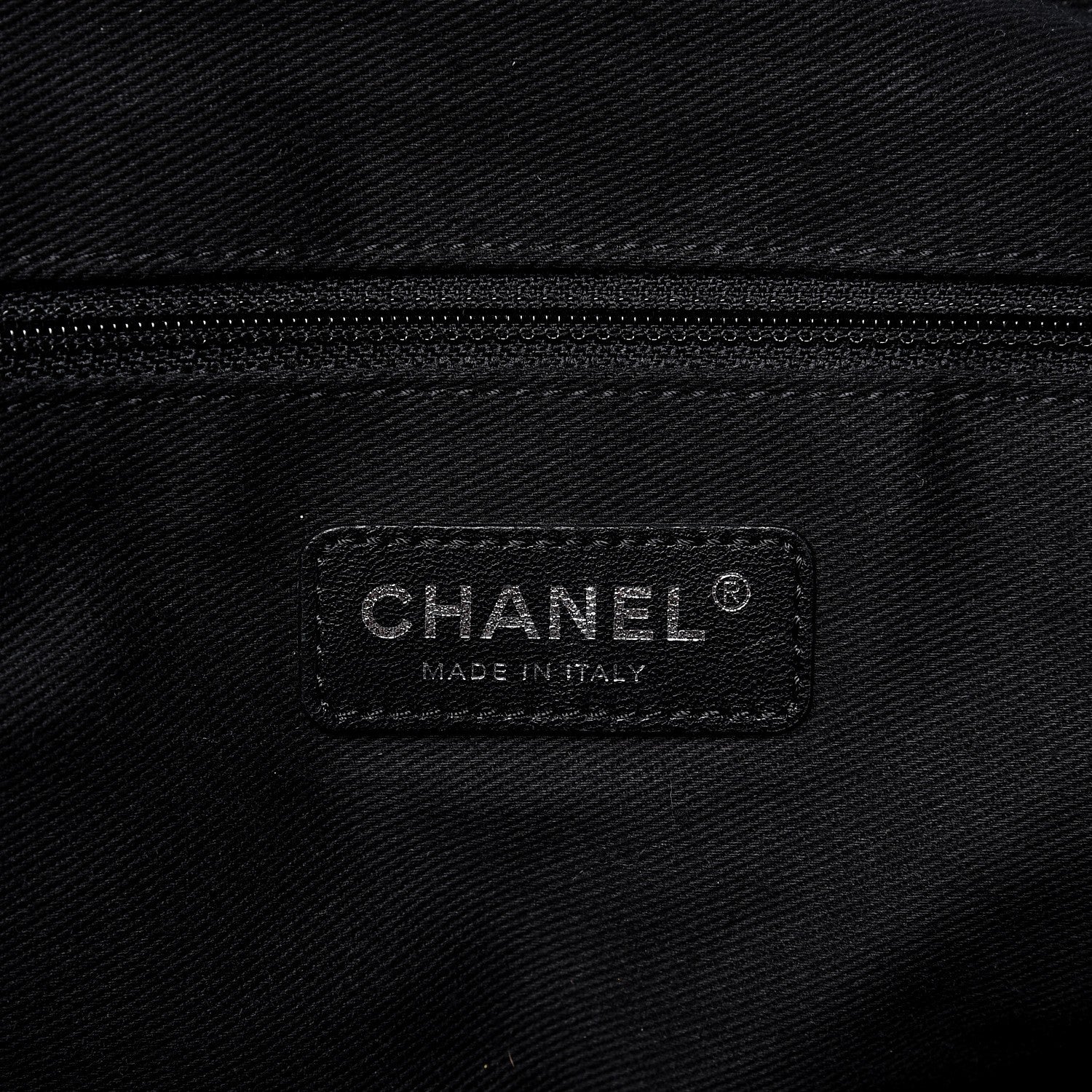 Chanel Canvas Large Deauville Tote Grey 7 of 8