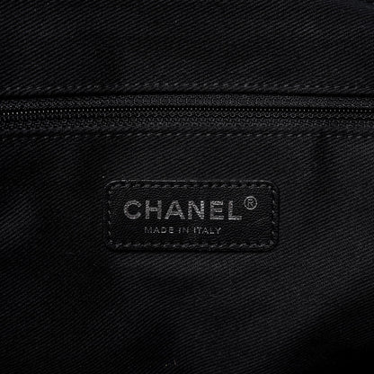 Chanel Canvas Large Deauville Tote Grey 7 of 8