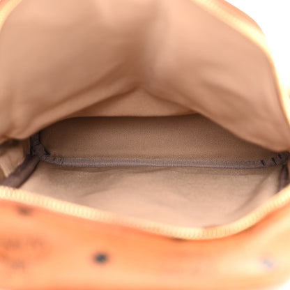 MCM Visetos Klassik Small Sling Bag Cognac 5 of 9
