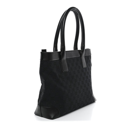 Gucci Monogram Tote Black 2 of 13
