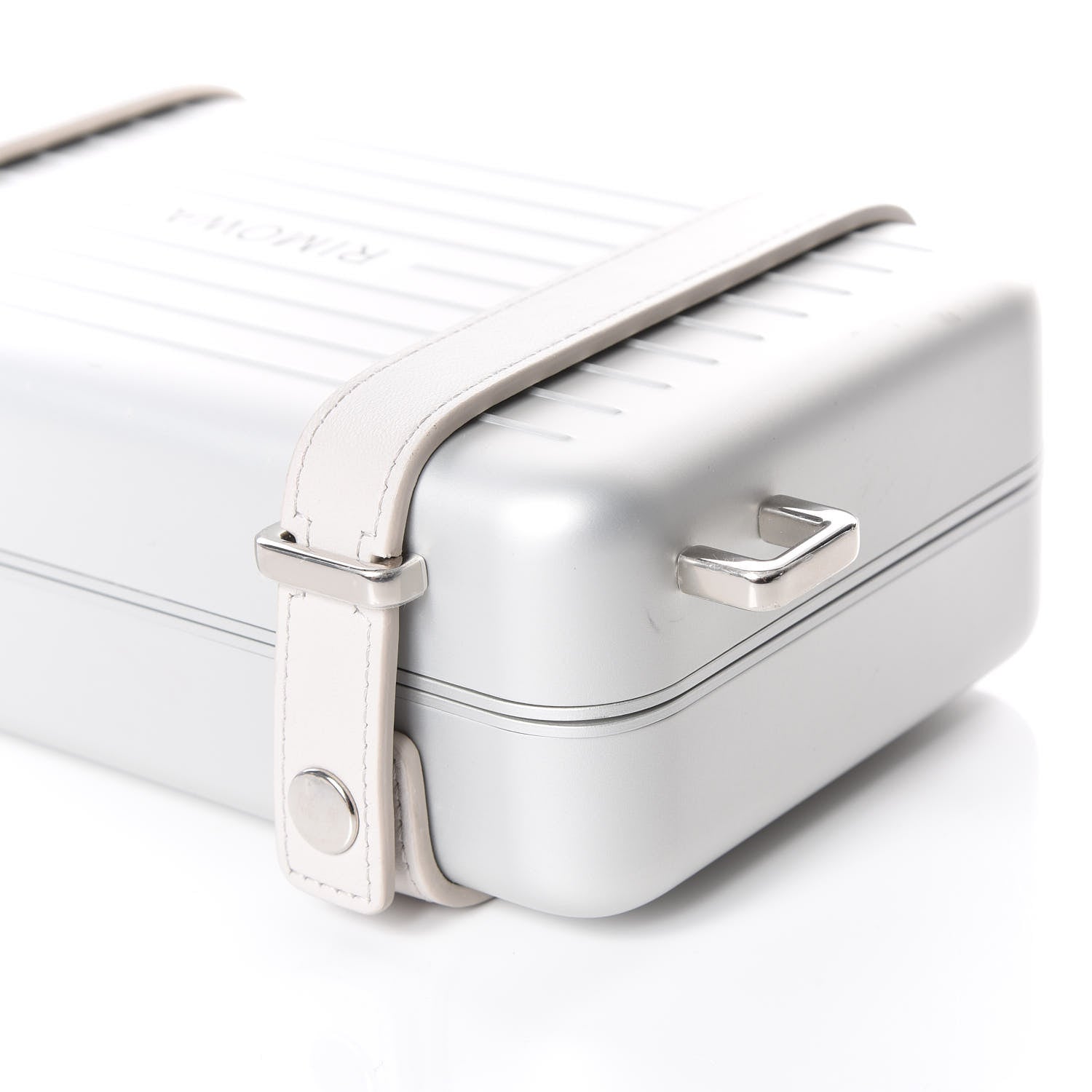 Christian Dior X RIMOWA Aluminum Personal Clutch On Strap Silver 8 of 16