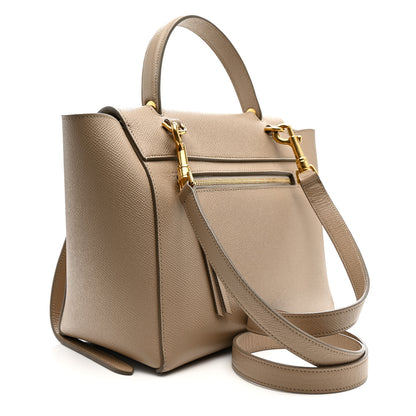 Celine Grained Calfskin Micro Belt Bag Light Taupe 3 of 12